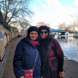 Celebrating a friend